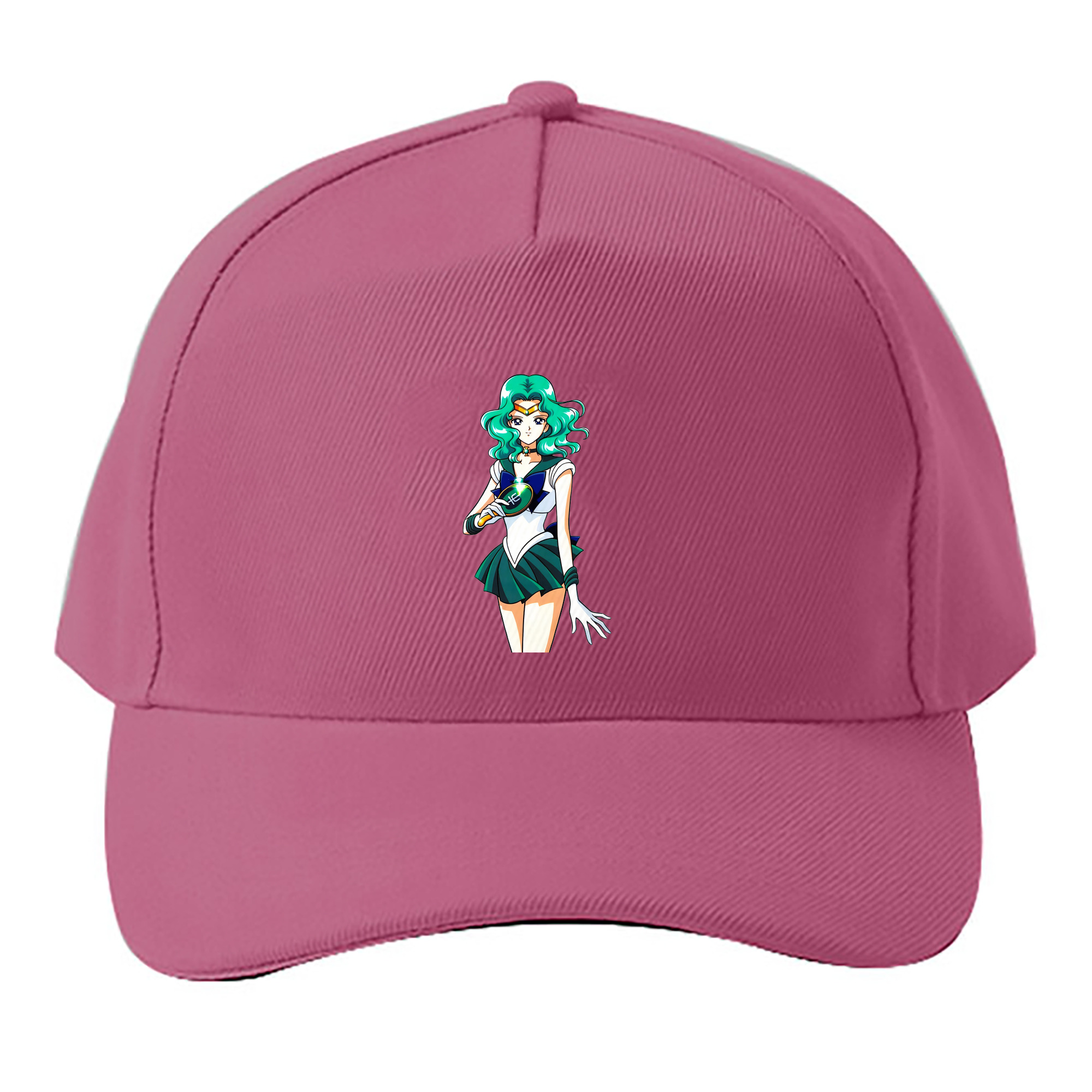 （画像用） 美少女戦士セーラームーン 海王 みちる（かいおう みちる） Sailor Moon Kaiou Michiru ベースボールキャップ 綿100％ 男女兼用 帽子 スポーツ